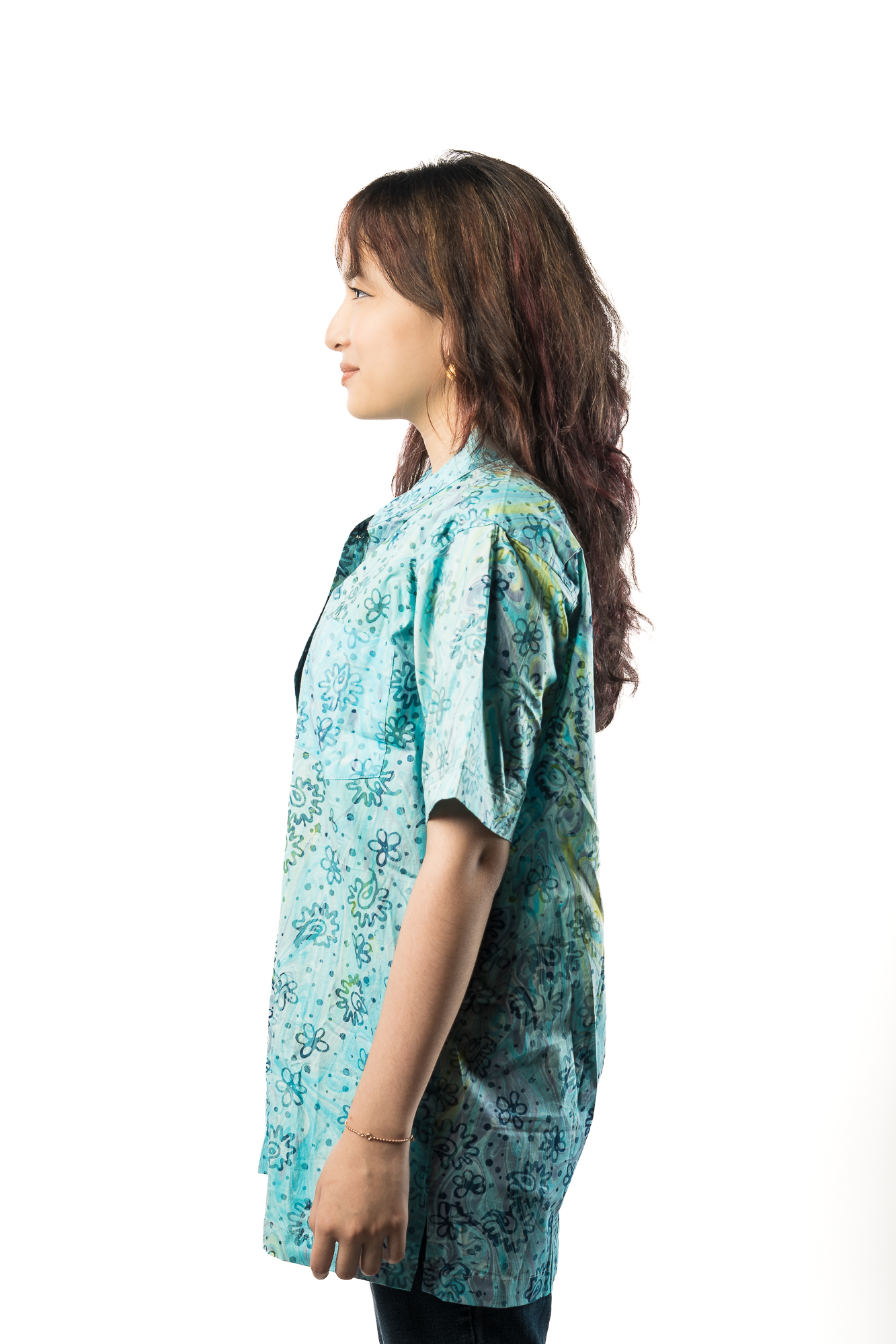 KAWI Short Sleeve Green Turquoise - Image 3