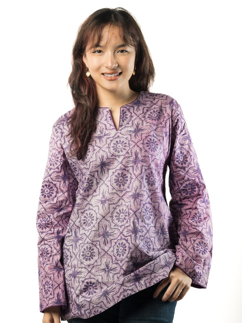 Batik Malaysia - Purple
