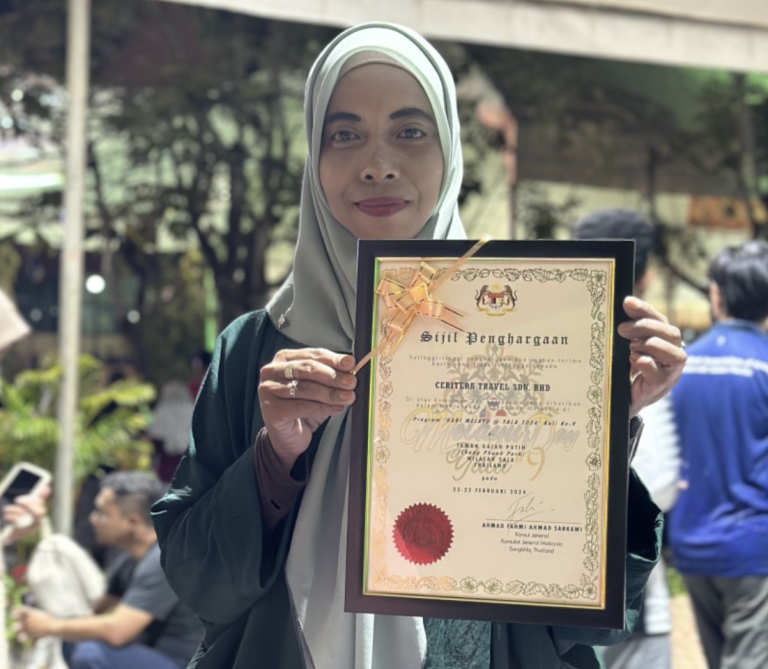 Celebrating Culture Beyond Borders: Ceritera Travel Honoured at Hari Melayu Programme in Yala, Thailand