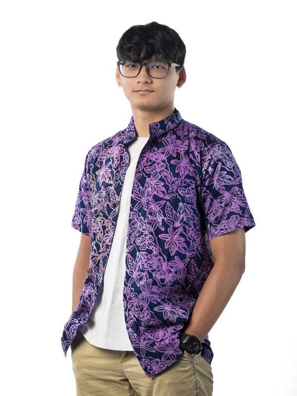 KAWI Short Sleeve Purple